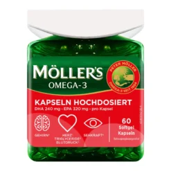 Möllers Omega-3 Kapseln Hochdosiert, 60 St