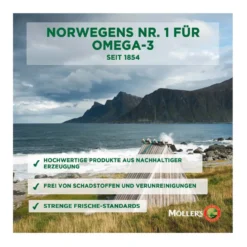 Möllers Omega-3 Kapseln Hochdosiert, 60 St