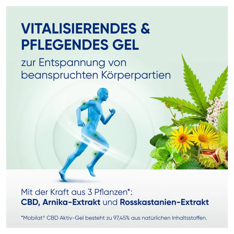 Mobilat CBD Aktiv-Gel, 100 ml
