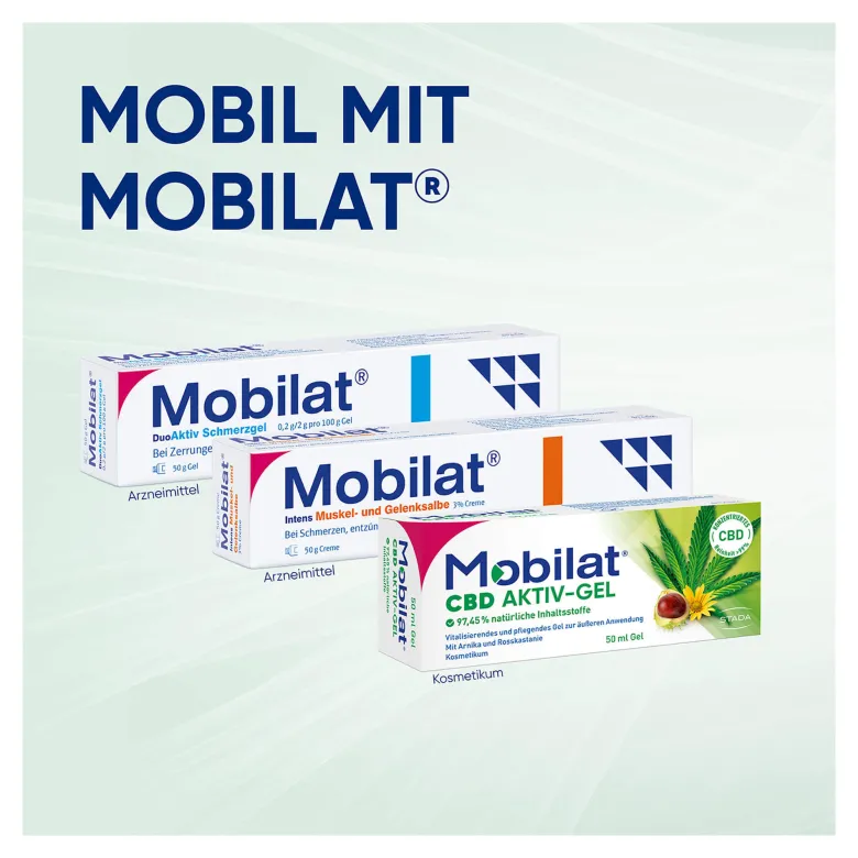 Mobilat CBD Aktiv-Gel, 100 ml