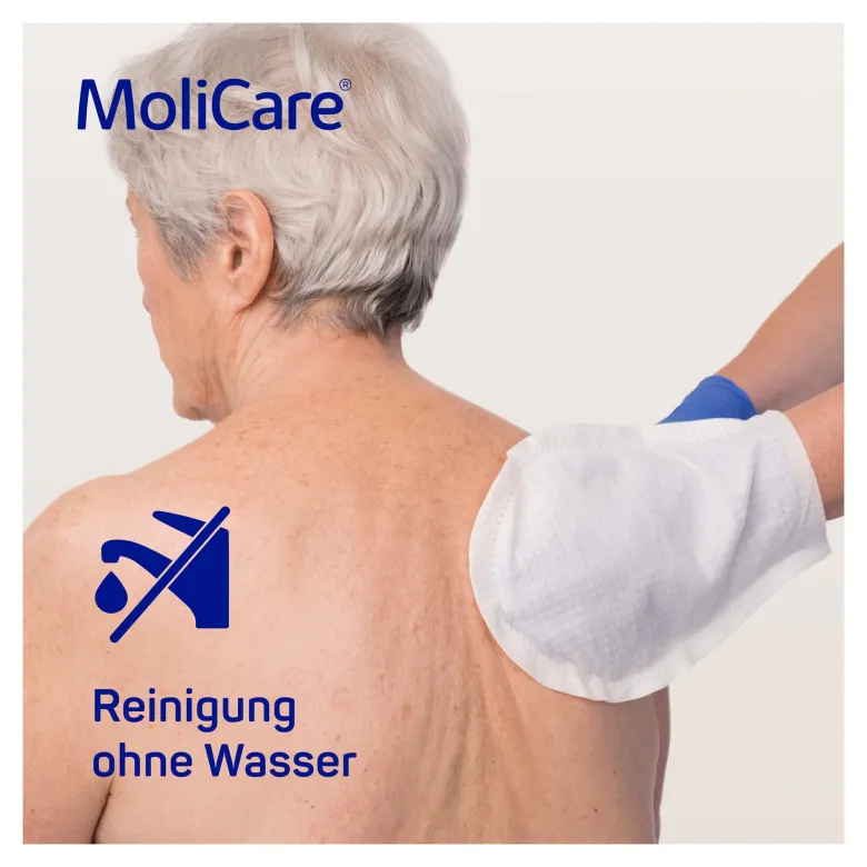MoliCare Skin Feuchte Waschhandschuhe, 8 St