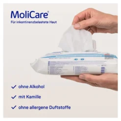 MoliCare Skin Feuchtpflegetücher, 50 St