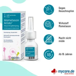 Mometason Aristo Heuschnupfenspray, 18 g