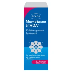 Mometason Stada bei Heuschnupfen 50 µg/Sprühstoß Nasenspray, 10 g