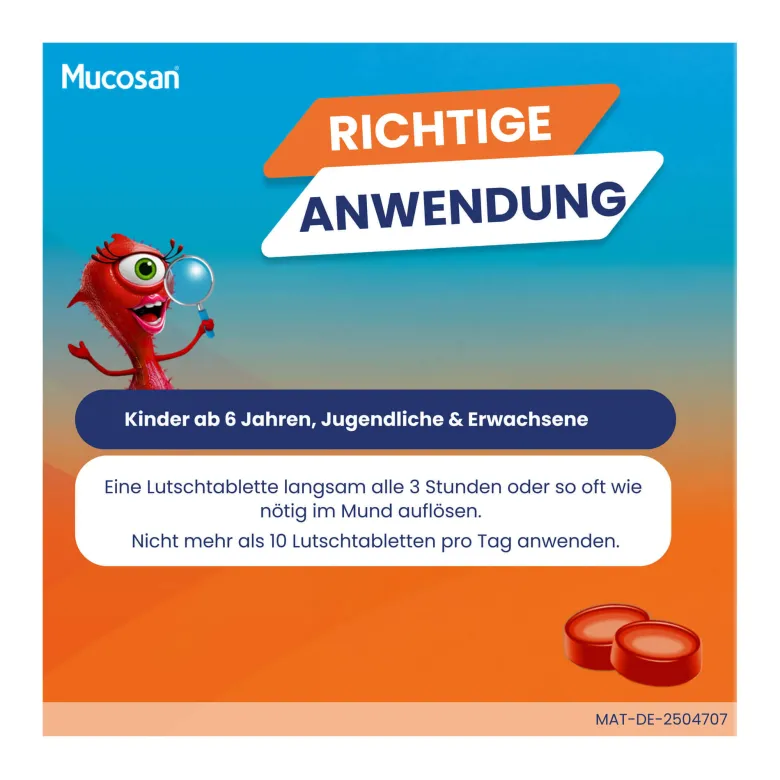 Mucosan Lutschtabletten, 16 St
