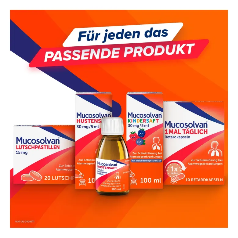 Mucosolvan Kindersaft 30 mg/ 5 ml, 100 ml
