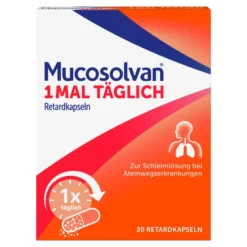 Mucosolvan 1mal täglich Retardkapseln, 20 St