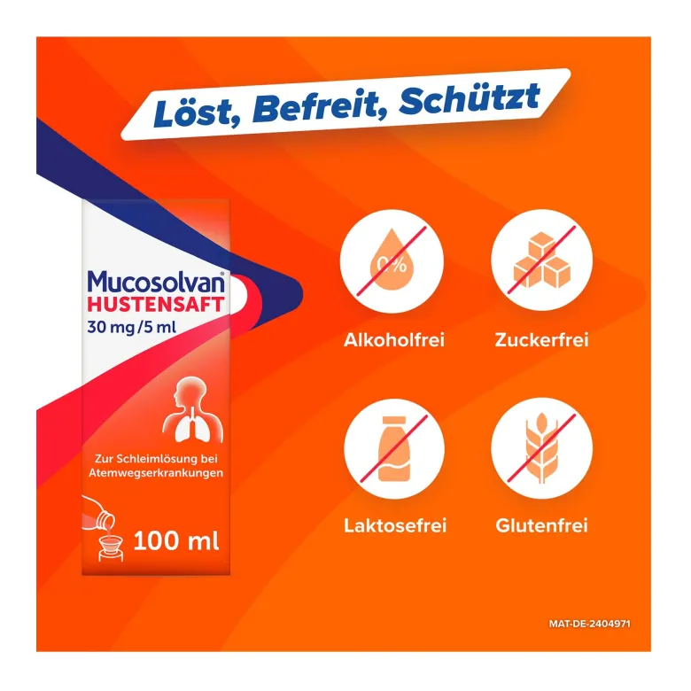 Mucosolvan Saft 30 mg/5 ml, 100 ml