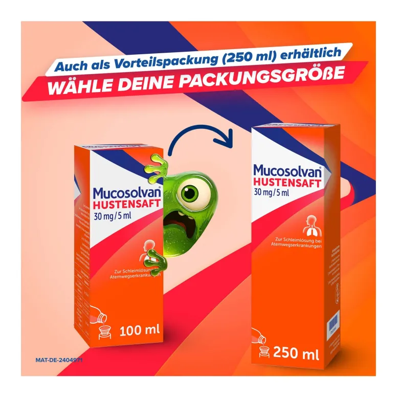 Mucosolvan Saft 30 mg/5 ml, 100 ml