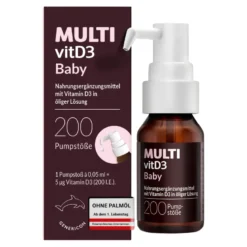 MULTIvitD3 Baby Pumplösung, 10 ml