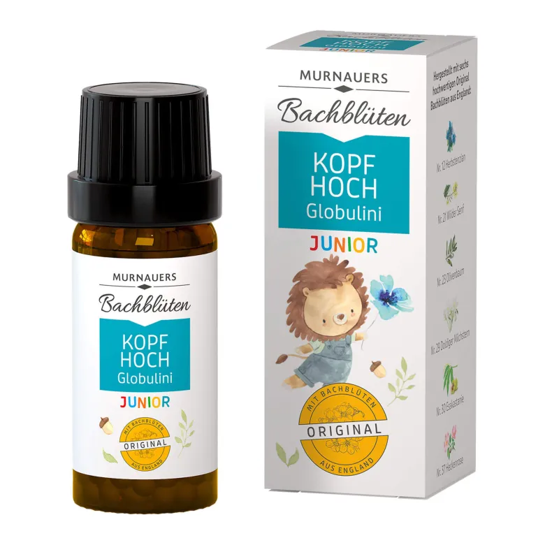 Murnauers Bachblüten Kinder Kopf hoch Globulini, 10 g