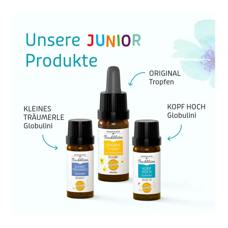 Murnauers Bachblüten Kinder Kopf hoch Globulini, 10 g
