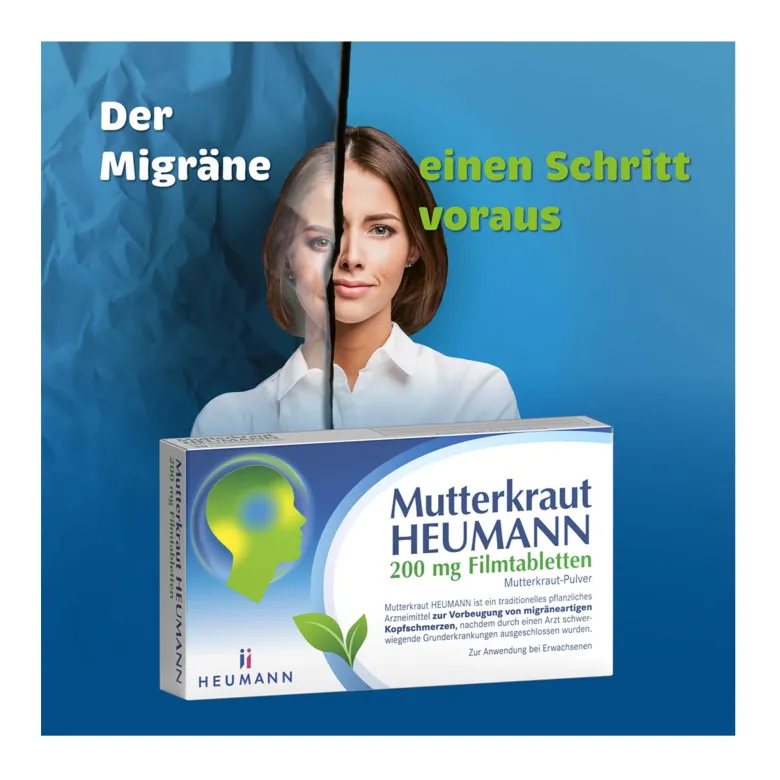 Mutterkraut Heumann 200 mg Filmtabletten, 30 St