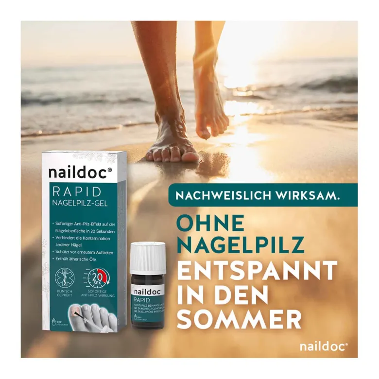 Naildoc Rapid Nagelpilz Behandlungs-Gel, 5 ml