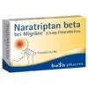 Naratriptan beta bei Migräne 2,5 mg Filmtabletten, 2 St