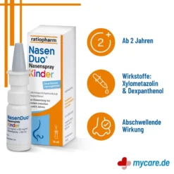 NasenDuo Nasenspray Kinder ratiopharm, 10 ml