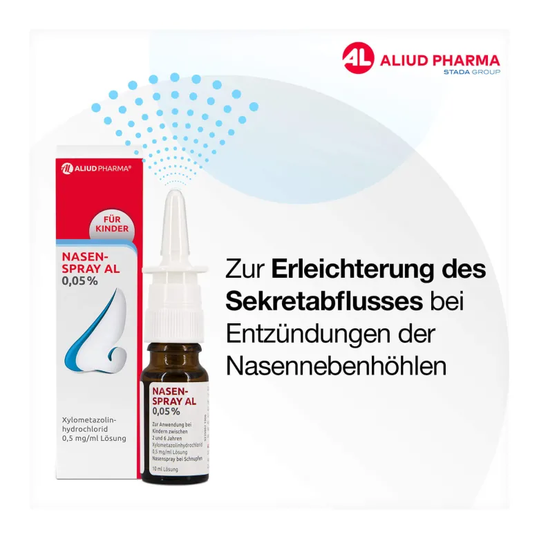 Nasenspray AL 0,05% für Kinder, 10 ml