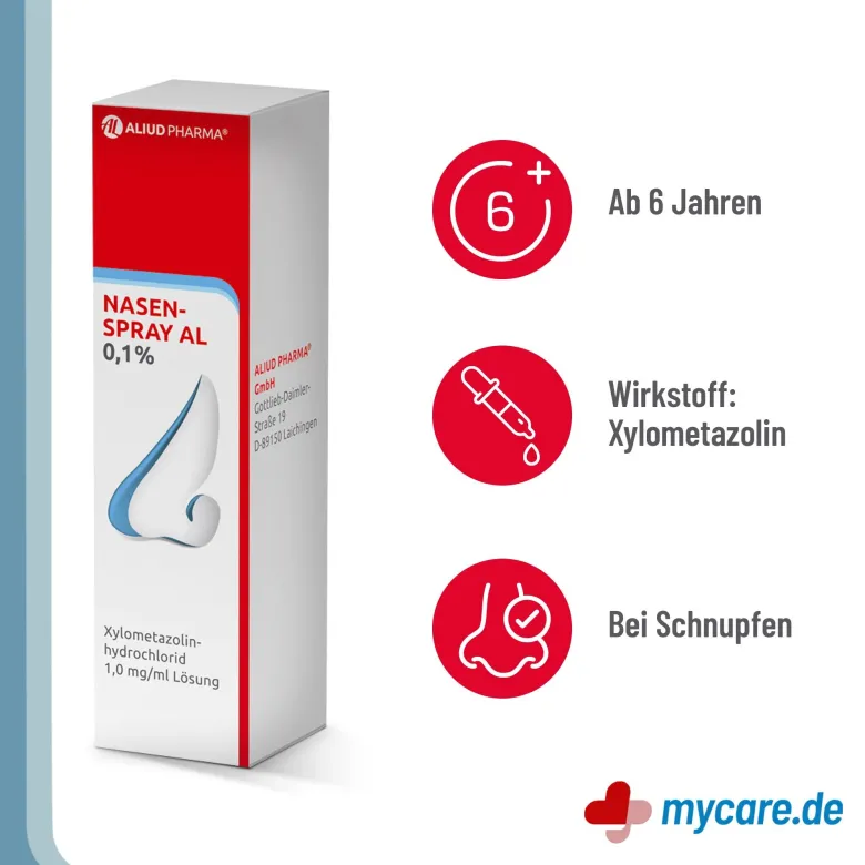 Nasenspray AL 0,1%, 10 ml