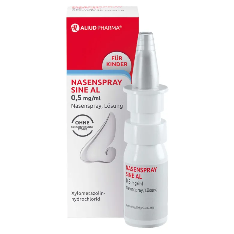 Nasenspray sine AL 0,5 mg/ml für Kinder, 10 ml