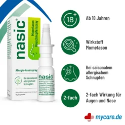Nasic Mometason Heuschnupfenspray, 10 g