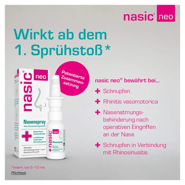 Nasic neo Nasenspray, 10 ml