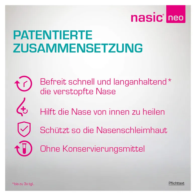 Nasic neo Nasenspray, 10 ml