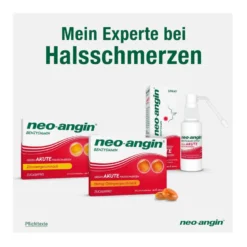 Neo-Angin Benzydamin akute Halsschmerzen Honig-Orange, 20 St