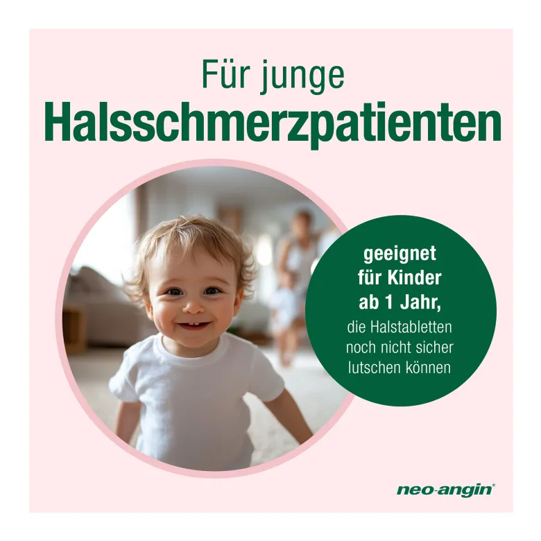 Neo-Angin Junior Halsschmerzsaft, 100 ml