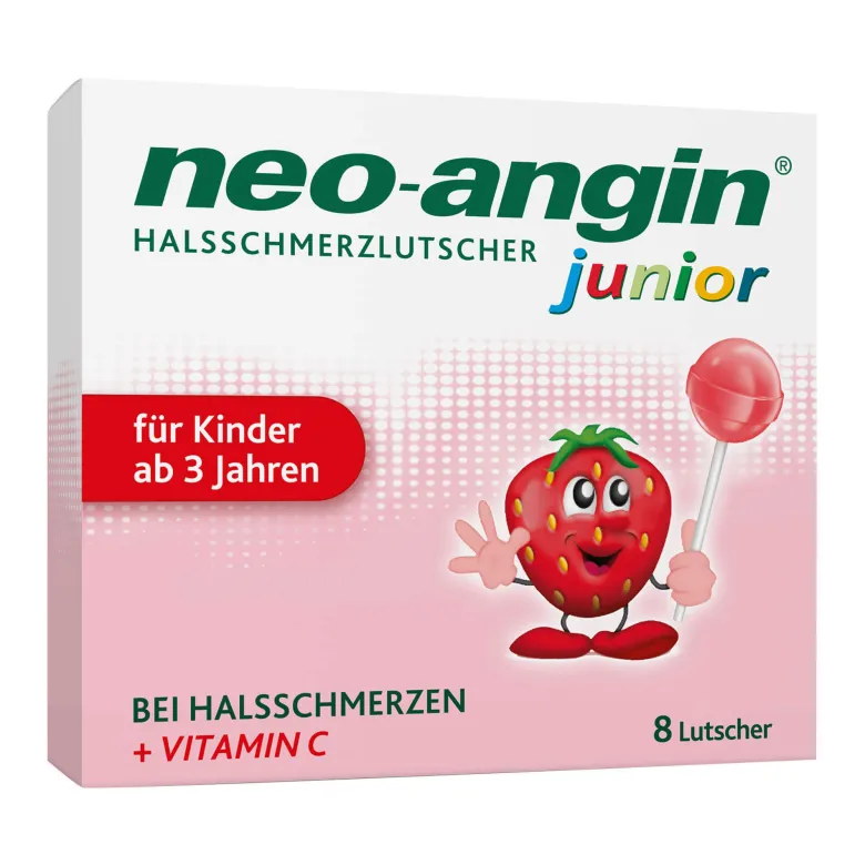 Neo-angin junior Halsschmerzlutscher, 8 St