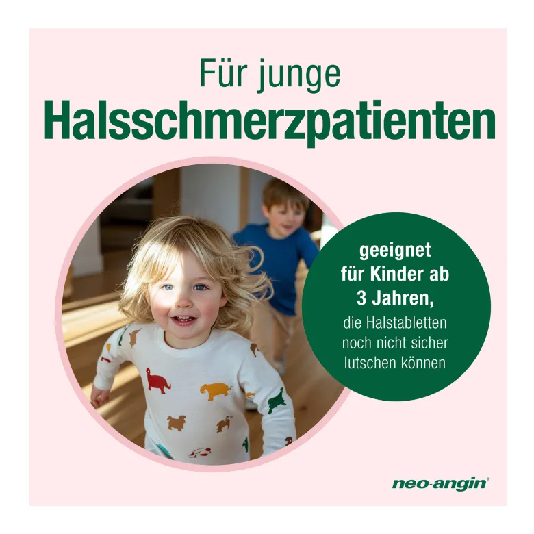 Neo-angin junior Halsschmerzlutscher, 8 St