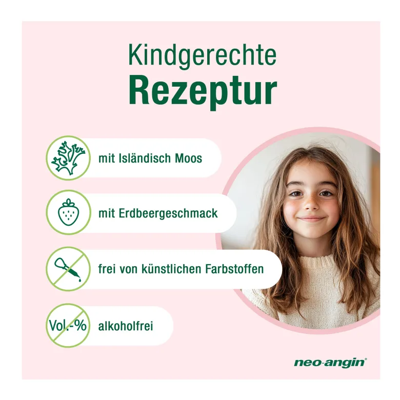 Neo-angin junior Halsschmerzlutscher, 8 St