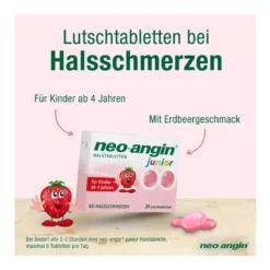 Neo-angin junior Halstabletten, 24 St