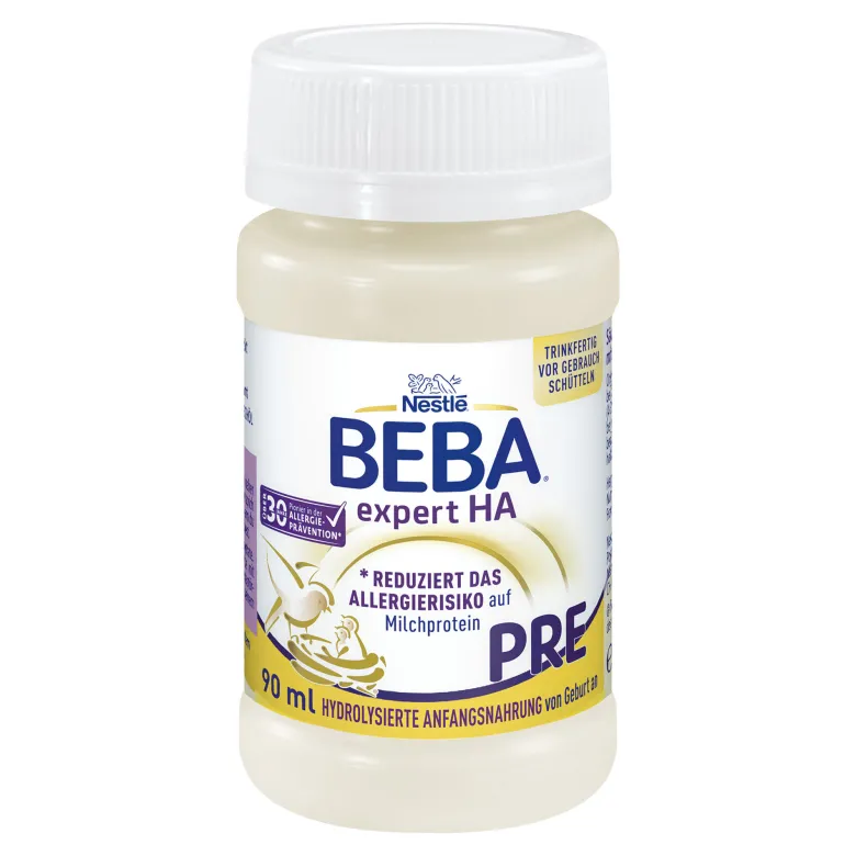 Nestle BEBA EXPERT HA Pre Anfangsmilch trinkfertig, 32X90 ml
