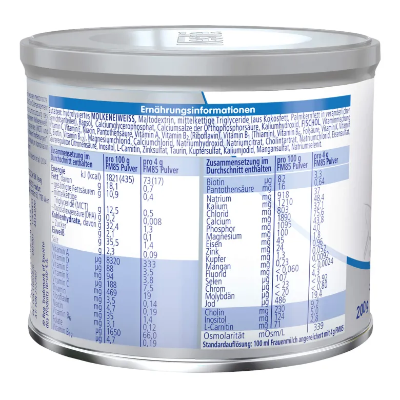 Nestle Beba FM 85 Frauenmilchsupplement Pulver, 200 g