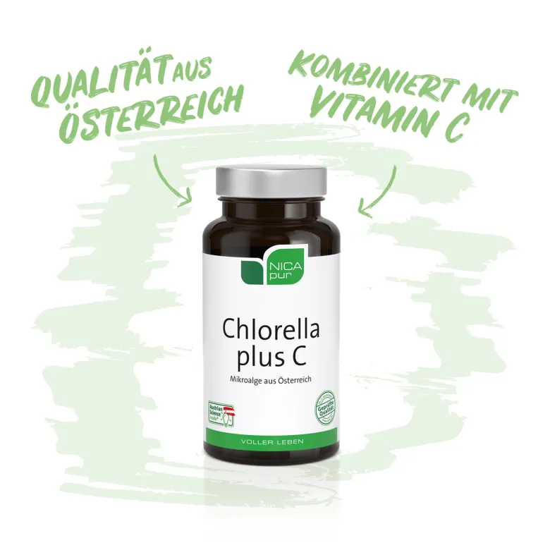 Nicapur Chlorella Plus C, 90 St