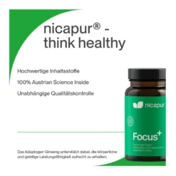 Nicapur Focus+ Kapseln, 60 St