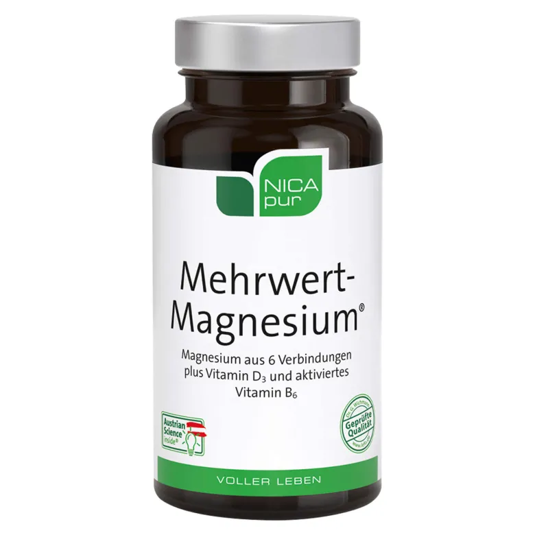 NICApur Mehrwert-Magnesium Kapseln, 60 St