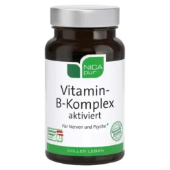 NICApur Vitamin-B-Komplex aktiviert Kapseln, 60 St