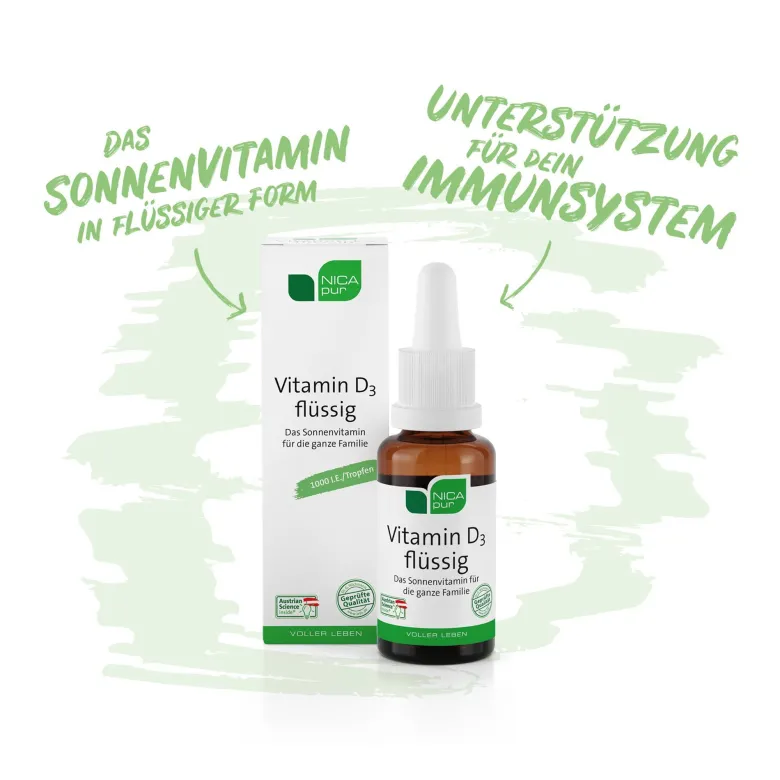 NICApur Vitamin D3 flüssig, 25 ml
