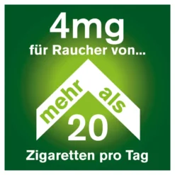 Nicorette Kaugummi freshfruit 4 mg Nicotin, 105 St