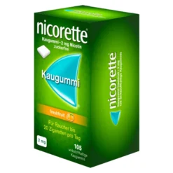 Nicorette Kaugummi freshfruit 2 mg, 105 St