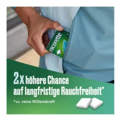 Nicorette Kaugummi freshfruit 2 mg, 105 St