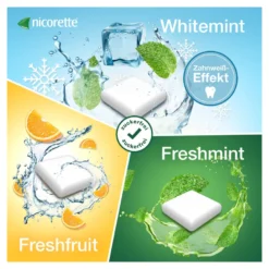 Nicorette Kaugummi freshmint 2 mg Nikotin, 105 St