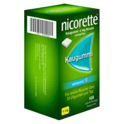 Nicorette Kaugummi whitemint 4 mg, 105 St
