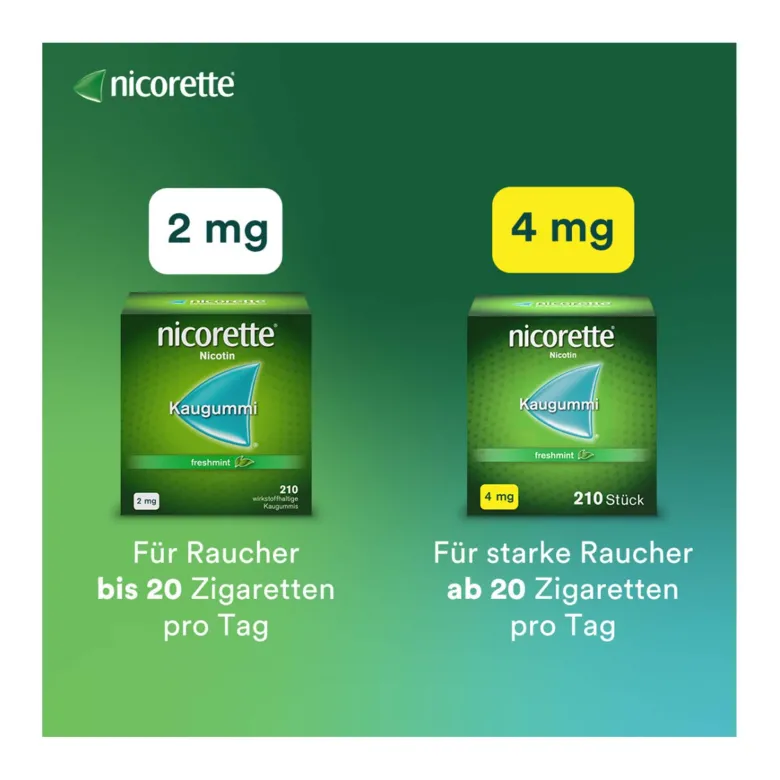 Nicorette Kaugummi whitemint 4 mg, 105 St