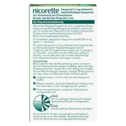 Nicorette Kaugummi whitemint 2 mg Nikotin, 30 St