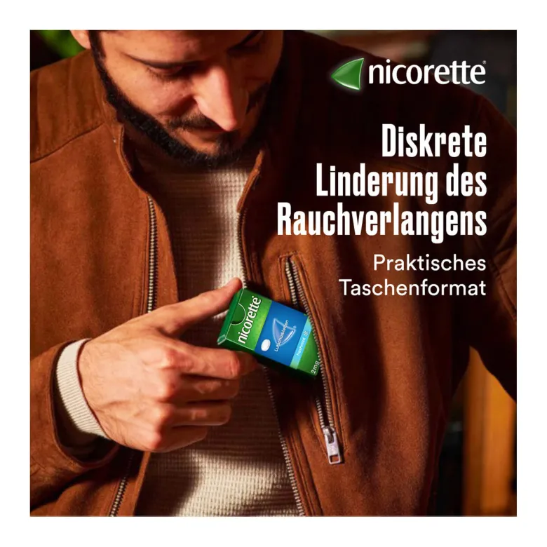 Nicorette Lutschtabletten 2 mg Nikotin, 80 St