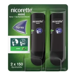 Nicorette Mint Spray 1 mg/Sprühstoß, 2 St