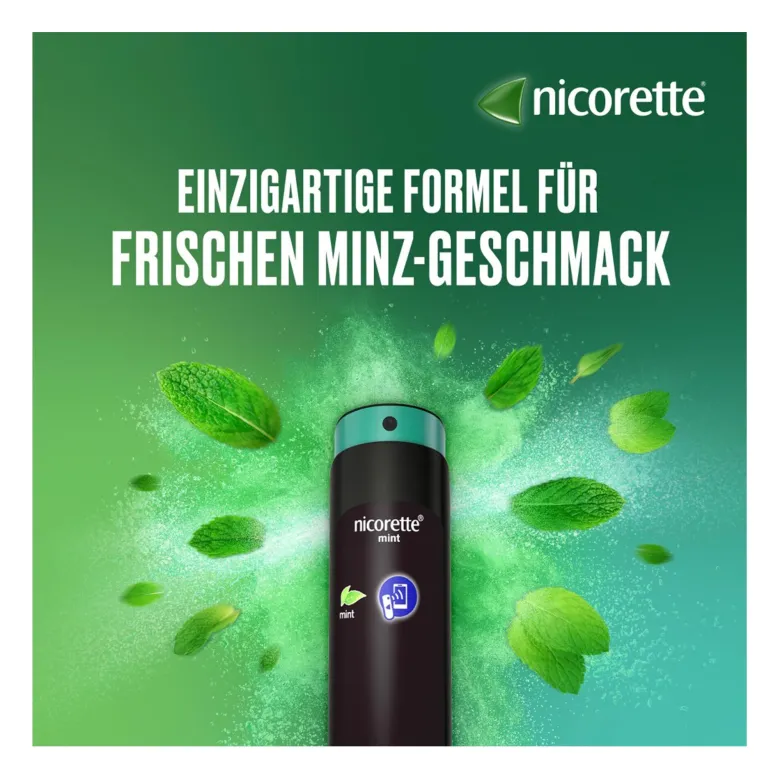 Nicorette Mint Spray 1 mg/Sprühstoß, 2 St