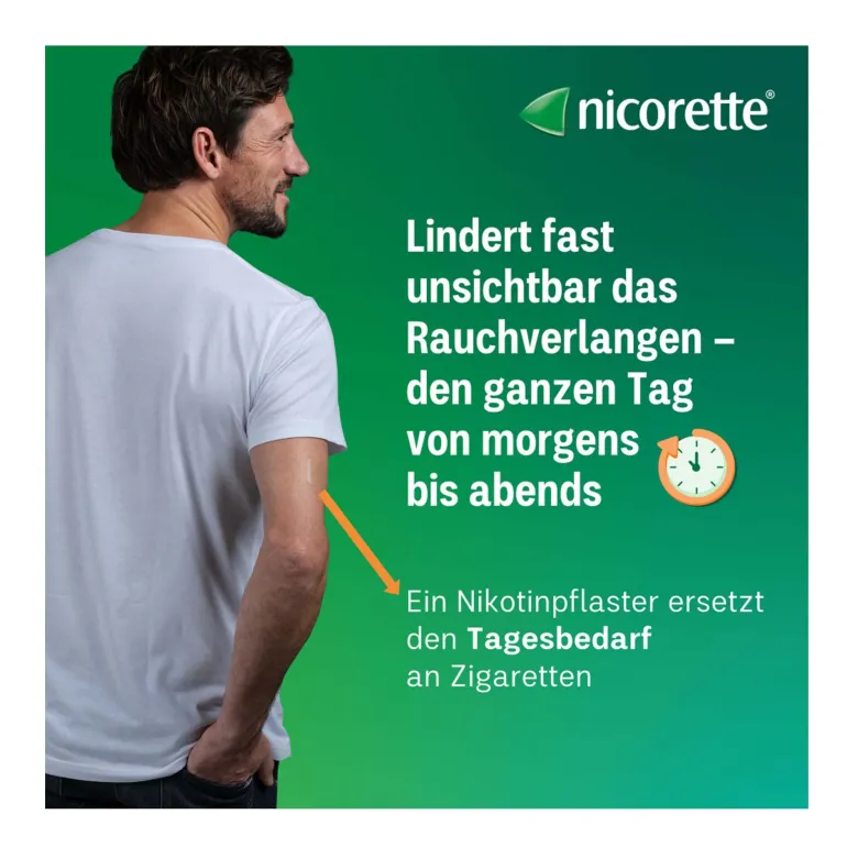 Nicorette Nikotinpflaster 15 mg Nikotin, 14 St